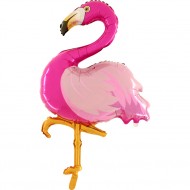 Flamingo folie ballon 40" (u/helium)